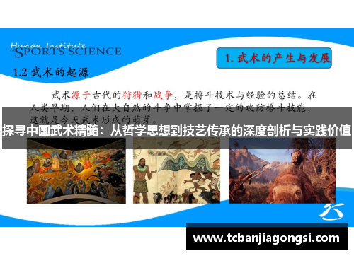 探寻中国武术精髓：从哲学思想到技艺传承的深度剖析与实践价值